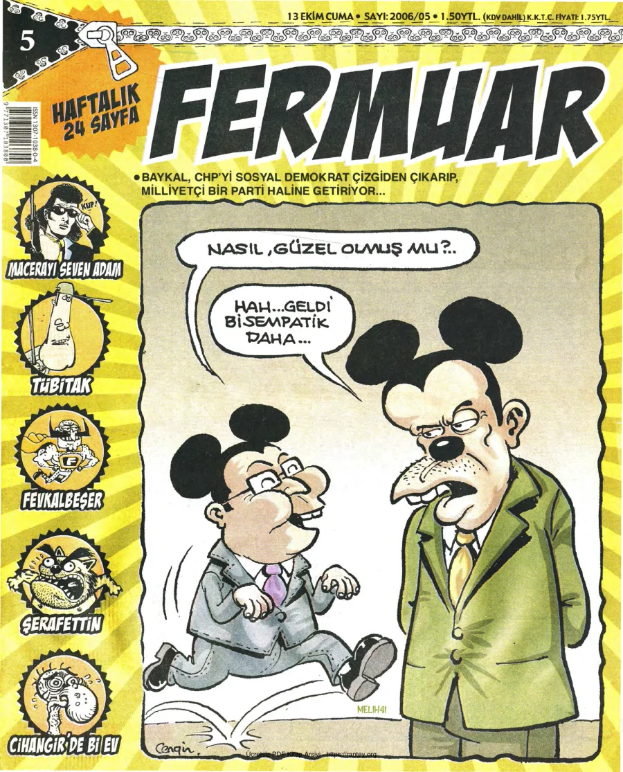 Fermuar 2006 Sayı 05 kapak görseli