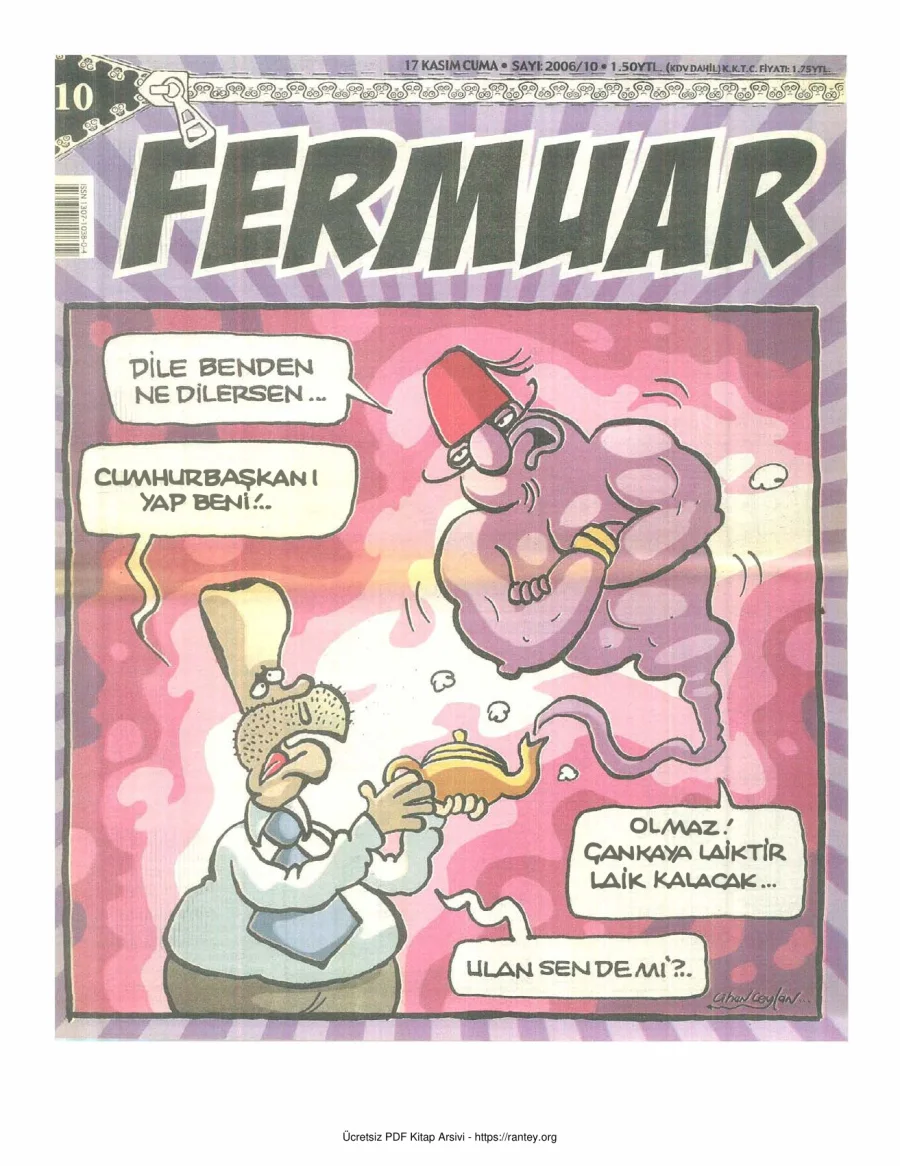 Fermuar 2006 Sayı 10 kapak görseli