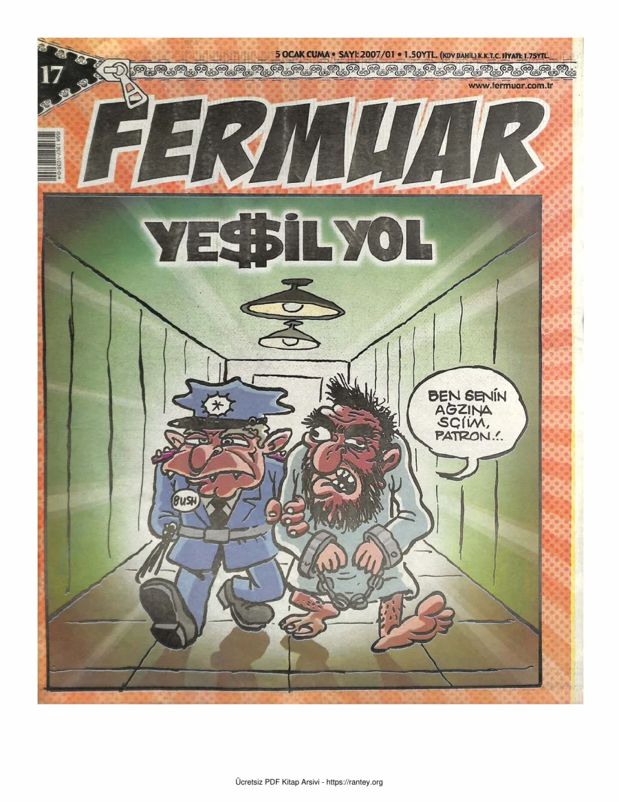 Fermuar 2007 Sayı 17 kapak görseli