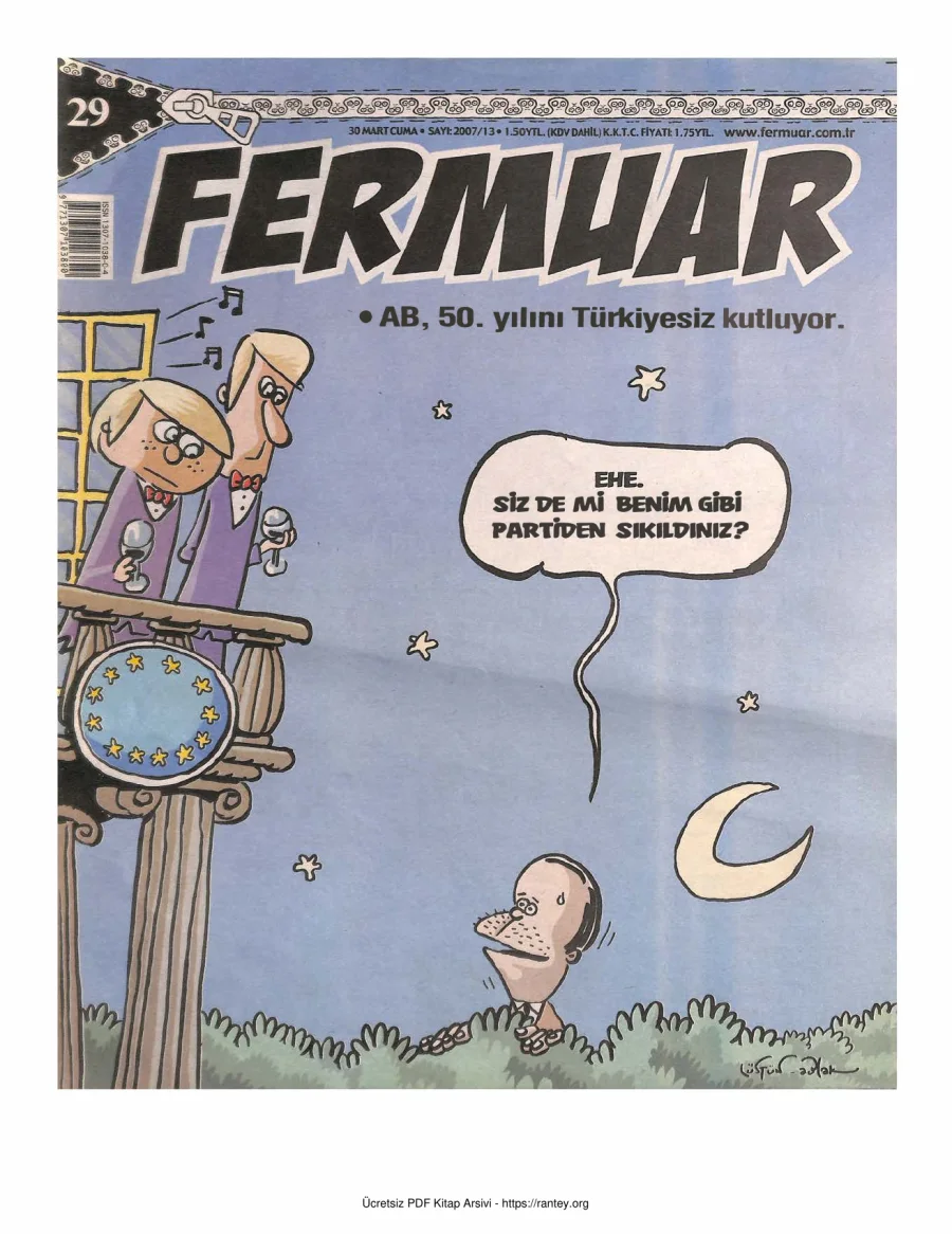 Fermuar 2007 Sayı 29 kapak görseli