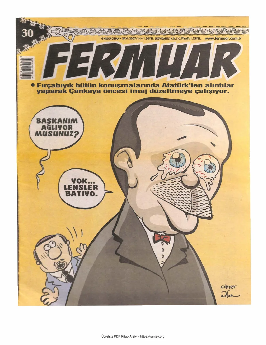 Fermuar 2007 Sayı 30 kapak görseli