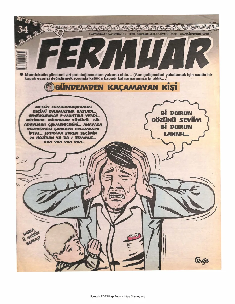 Fermuar 2007 Sayı 34 kapak görseli