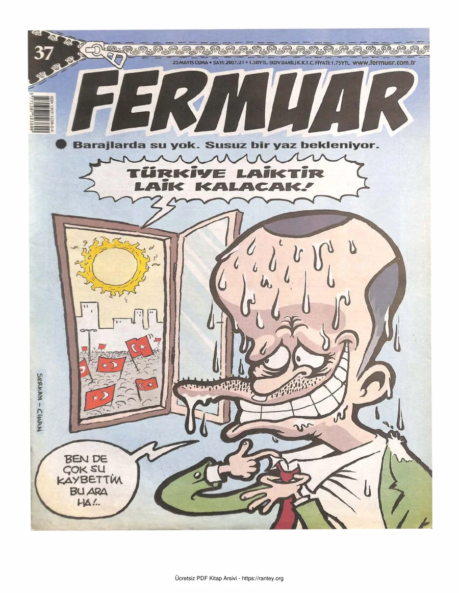 Fermuar 2007 Sayı 37 kapak görseli