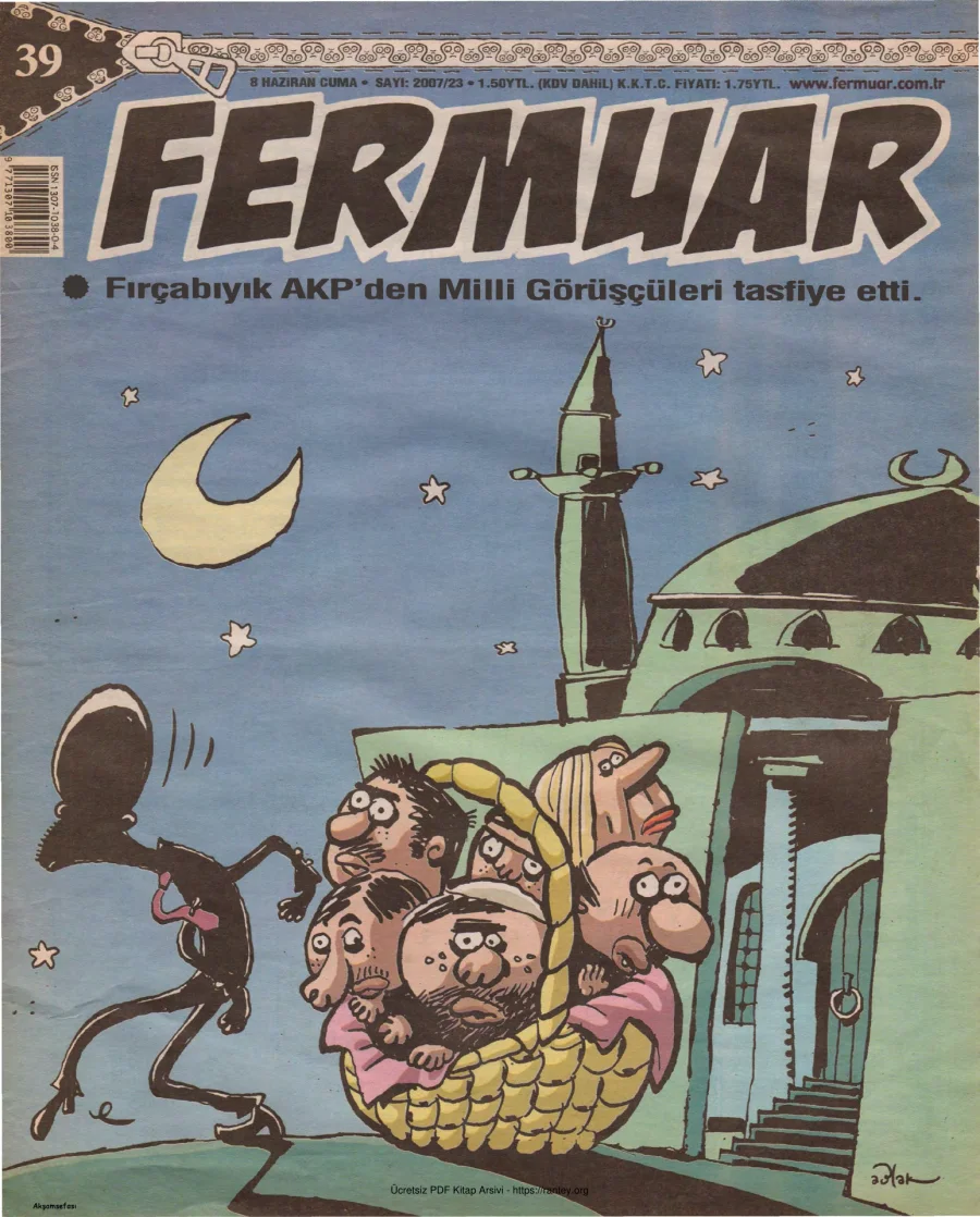 Fermuar 2007 Sayı 39 kapak görseli