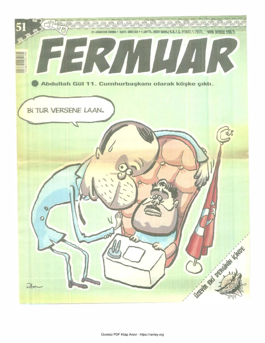 Fermuar 2007 Sayı 51 kapak görseli