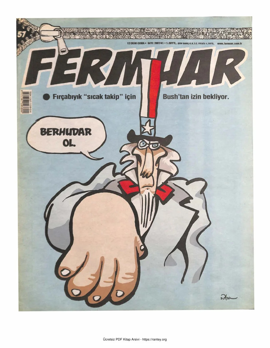 Fermuar 2007 Sayı 57 kapak görseli