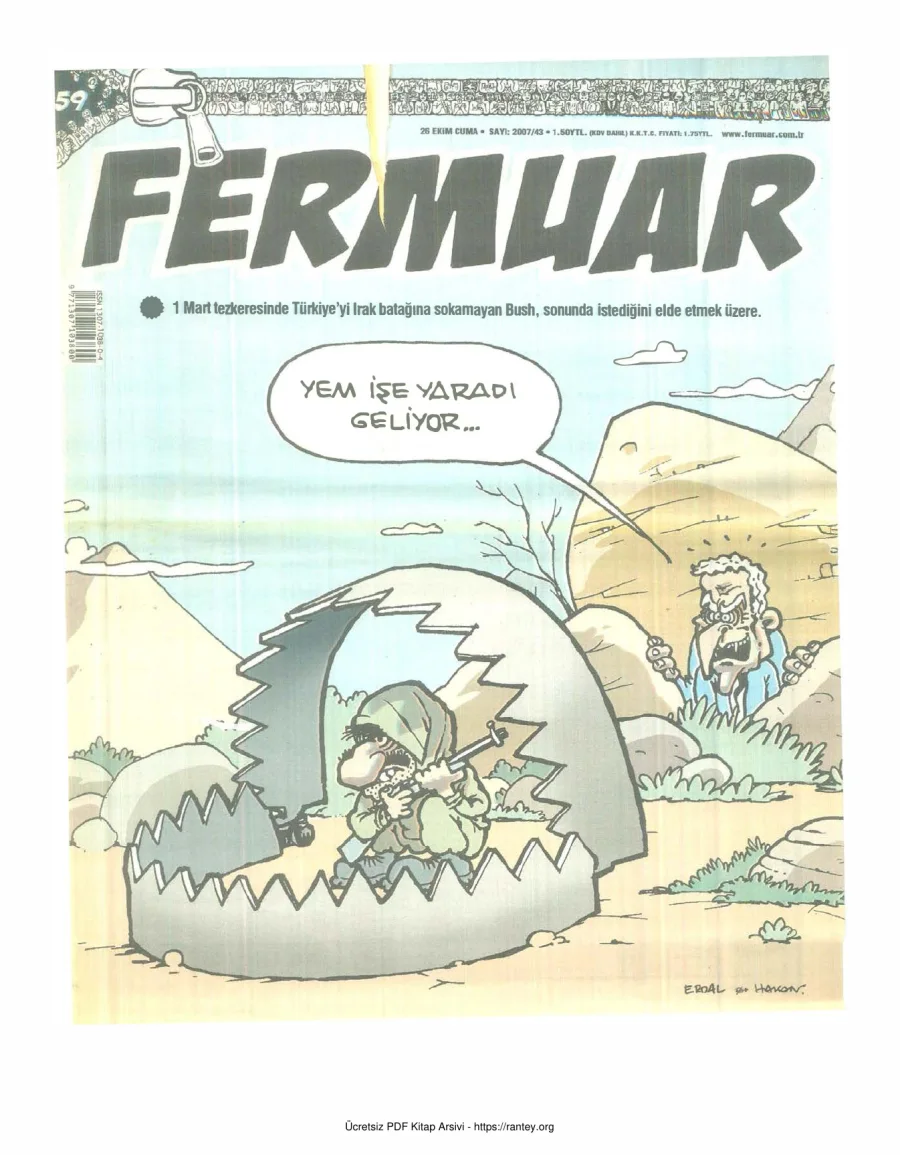 Fermuar 2007 Sayı 59 kapak görseli