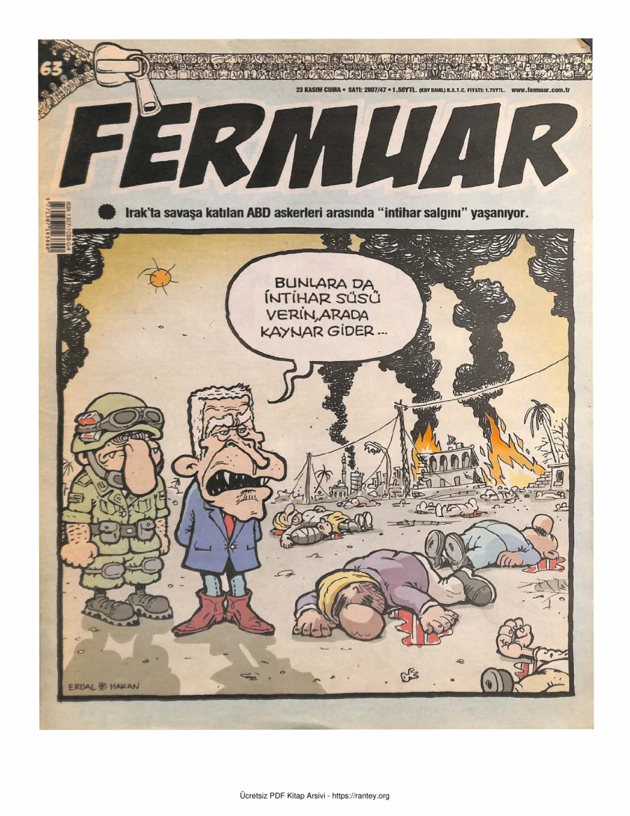 Fermuar 2007 Sayı 63 kapak görseli