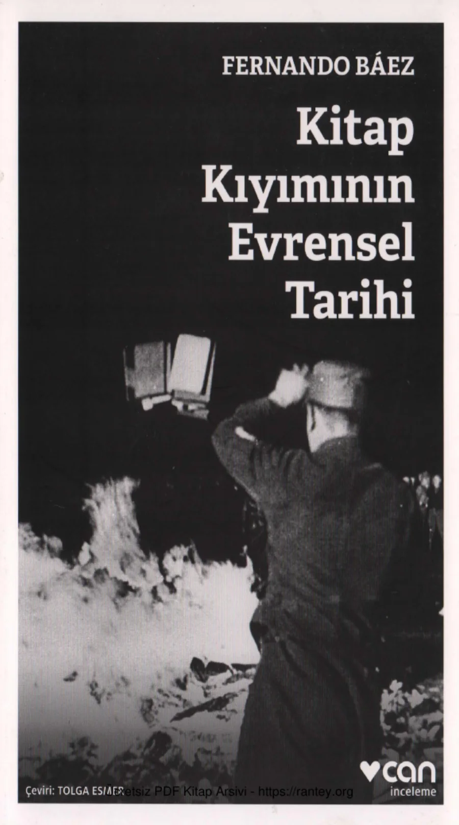 Fernando Baez Kitap Kıyımının Evrensel Tarihi kapak görseli