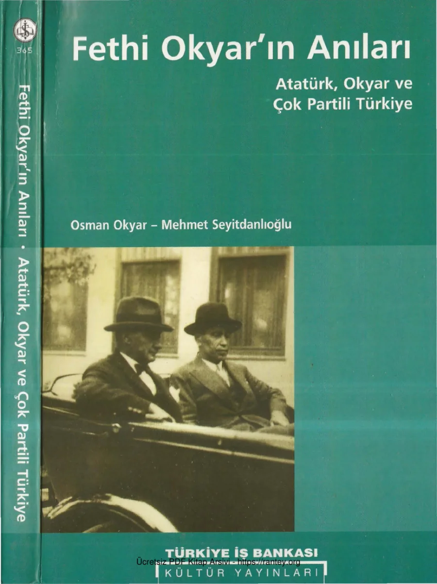 Fethi Okyarın kapak görseli