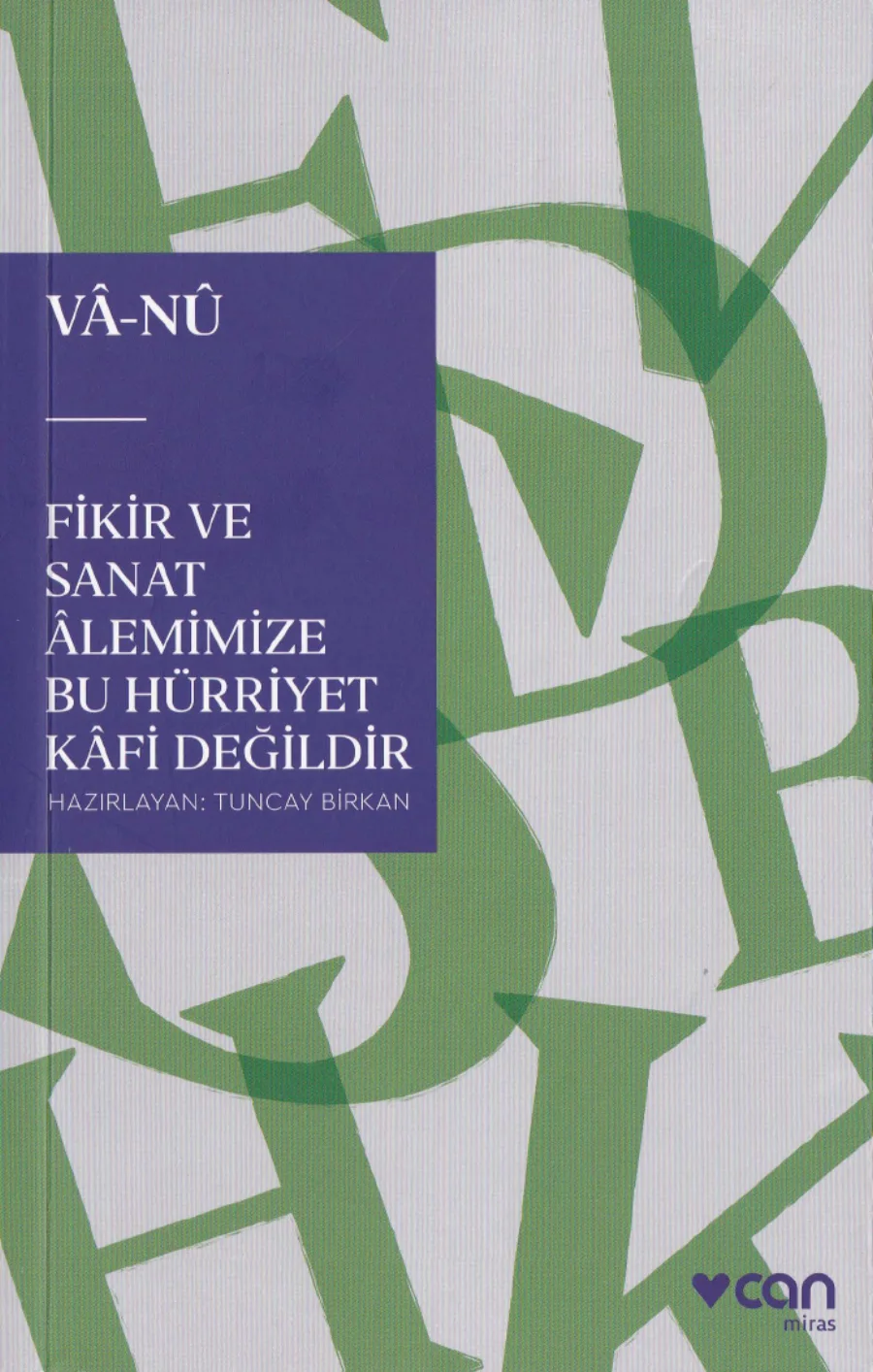 Fikir ve Sanat Alemimize Bu Hürriyet Kafi Değildir kitap kapağı