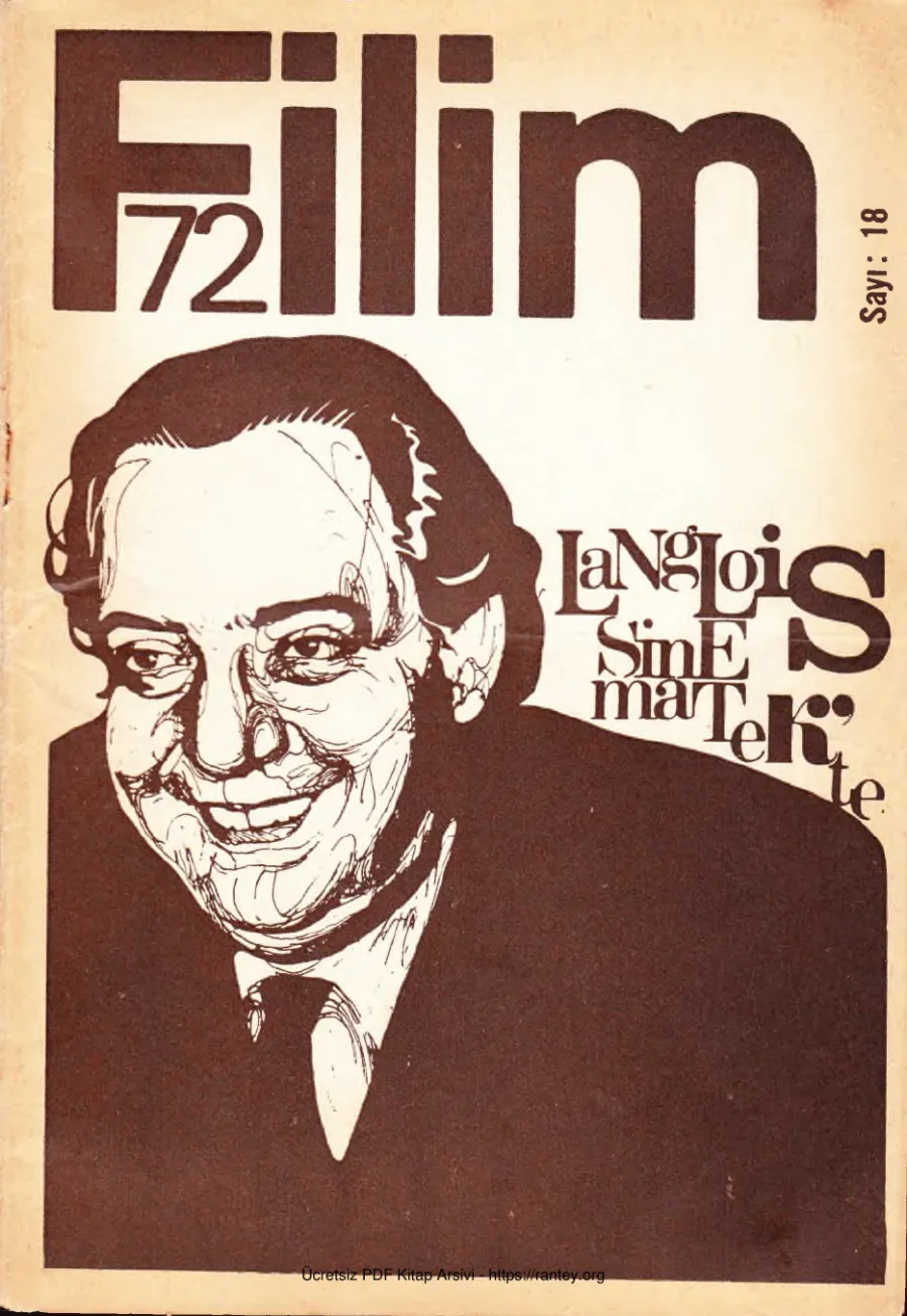 Filim 72 Sayı 18 Ocak 1972 kapak görseli