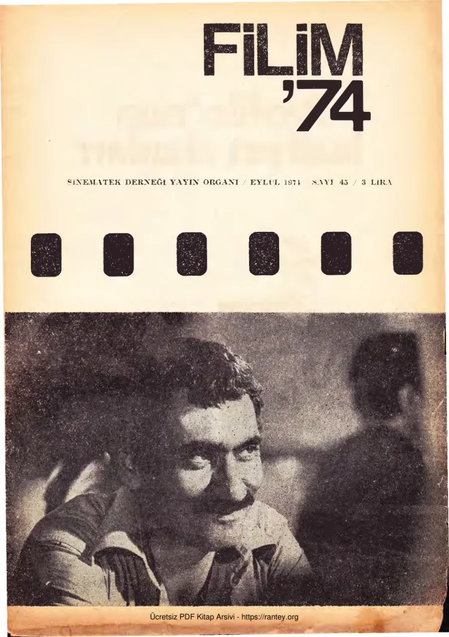 Filim Sayı 45 - Eylül 1974 kapak görseli