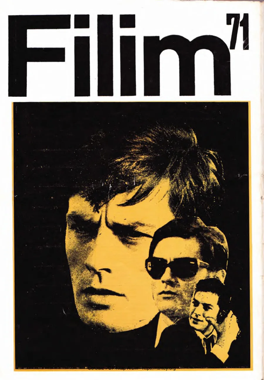 Film 71 Sayı 13 Temmuz 1971 kapak görseli