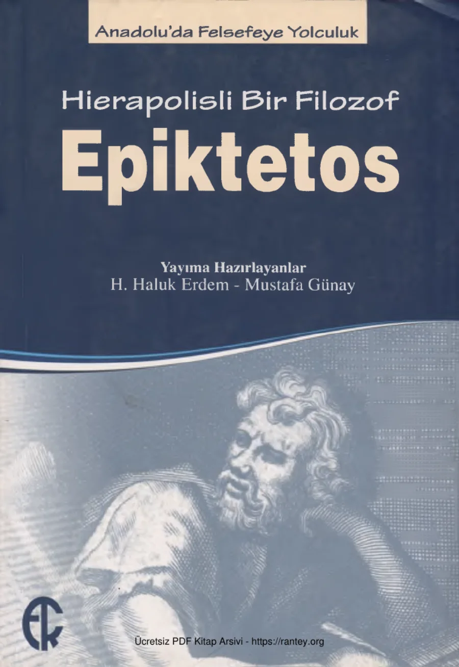 Filozof Epiktetos TFK Yayınları kapak görseli