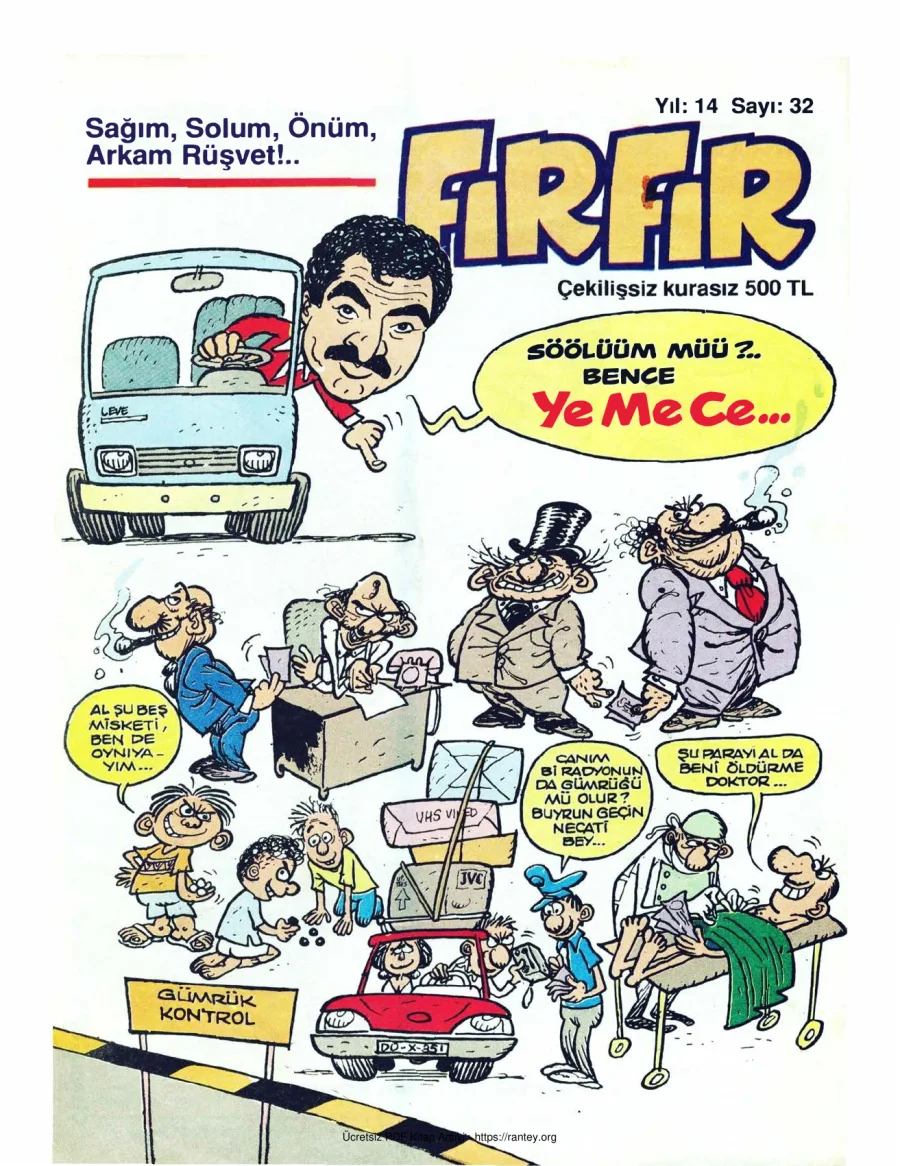 FırFır Sayı 032 kapak görseli