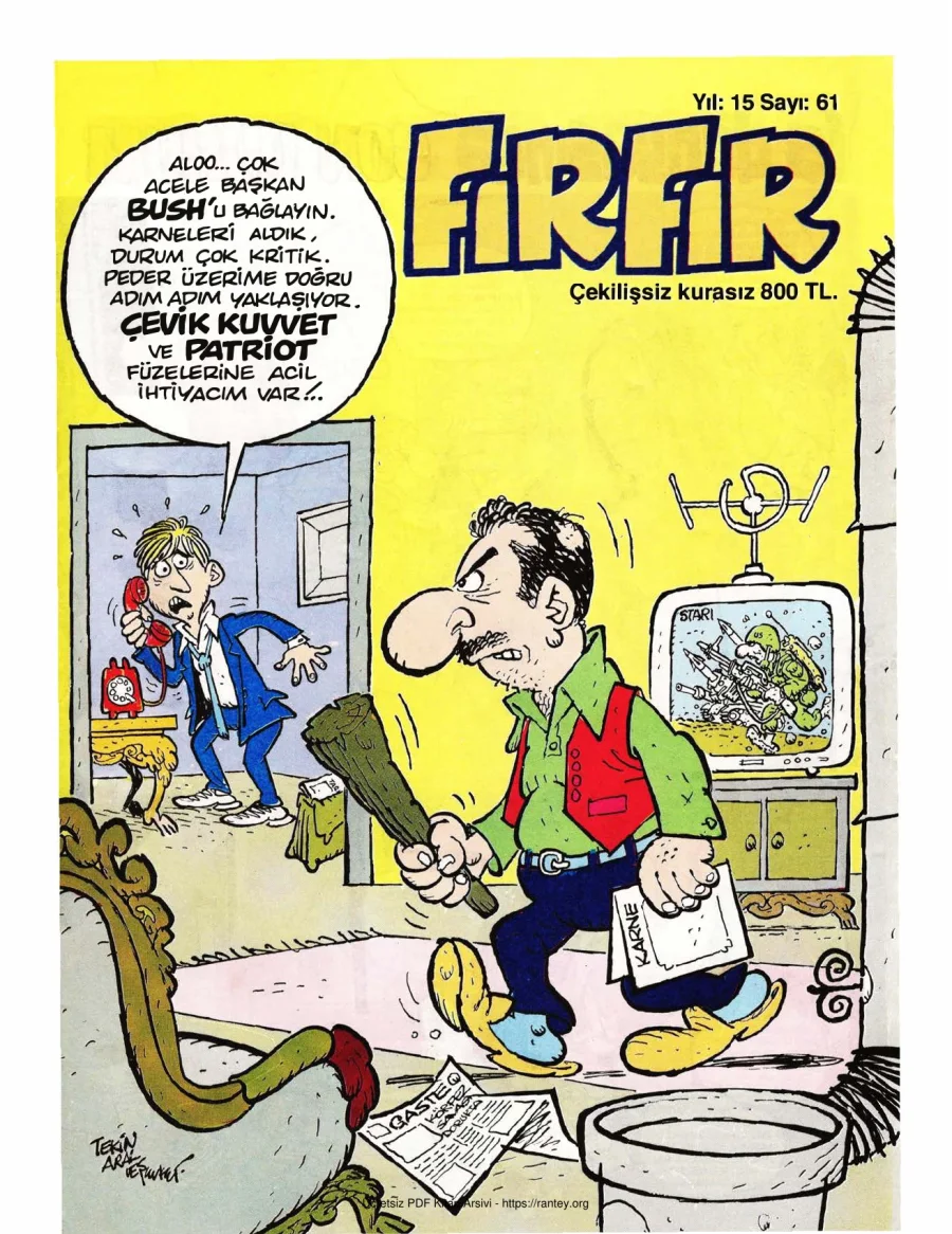 FırFır Sayı 061 kapak görseli