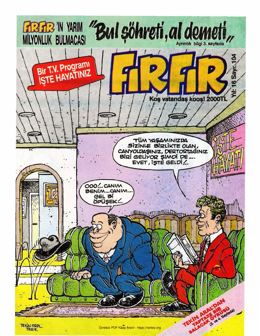 FırFır Sayı 104 kapak görseli
