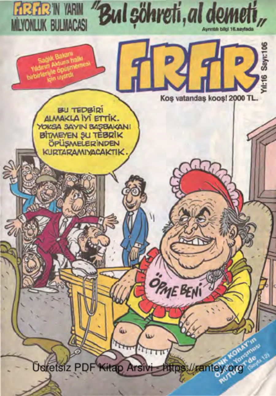 FırFır Sayı 106 kapak görseli