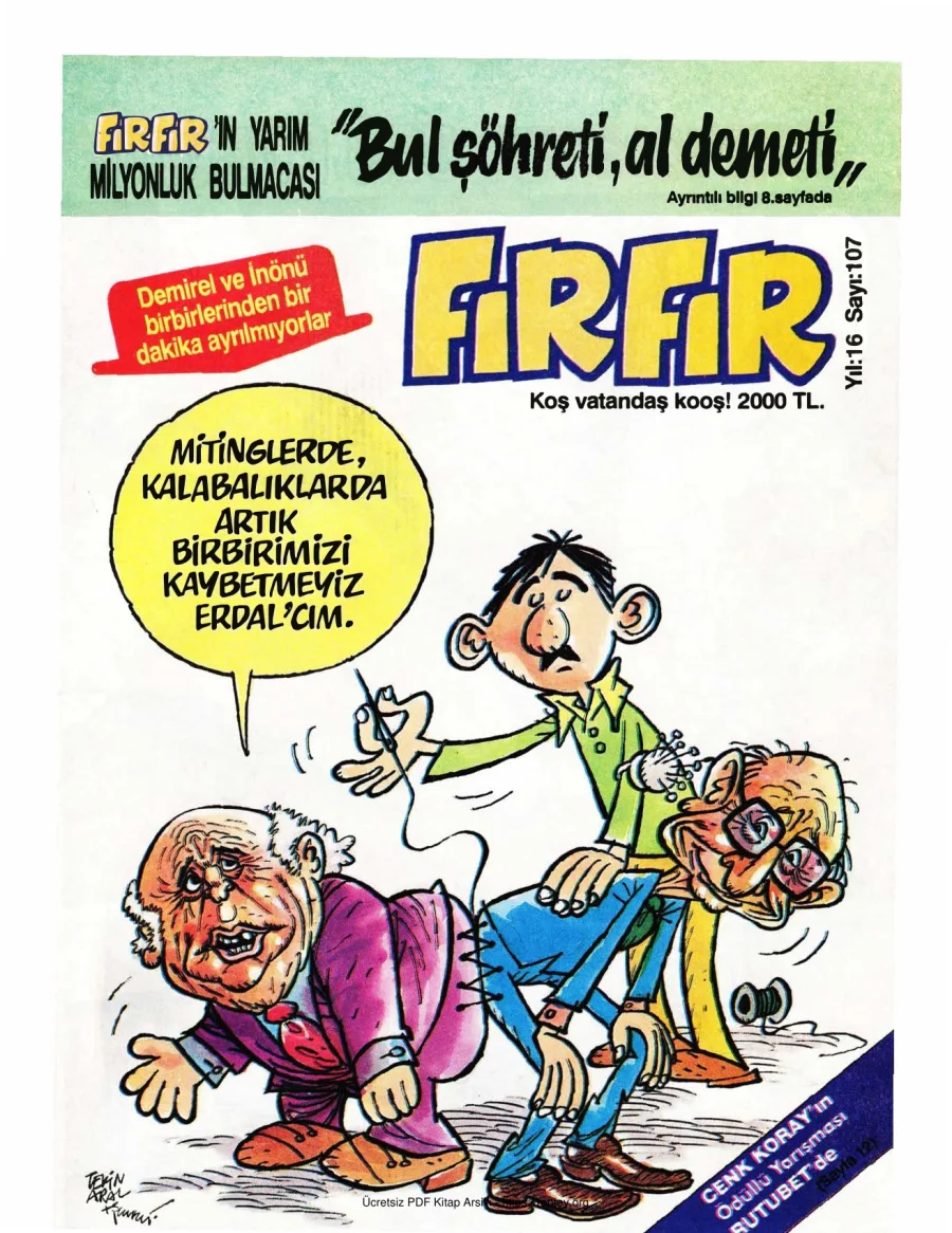FırFır Sayı 107 kapak görseli