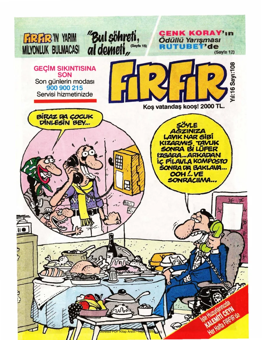 FırFır Sayı 108 kapak görseli