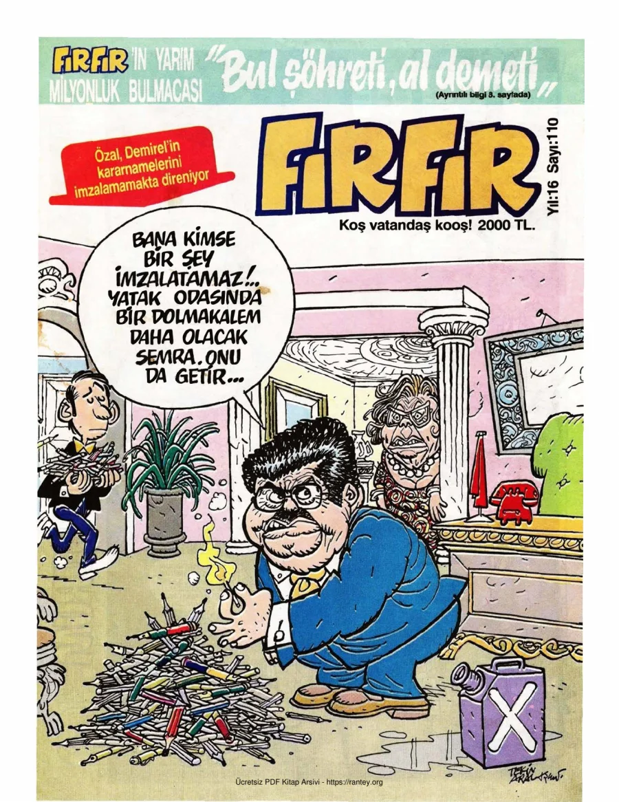FırFır Sayı 110 kapak görseli