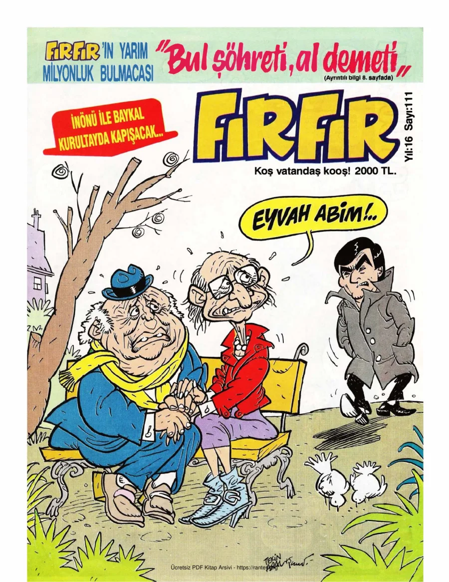 FırFır Sayı 111 kapak görseli