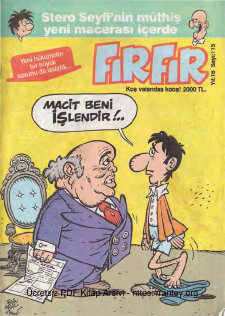 FırFır Sayı 115 kapak görseli