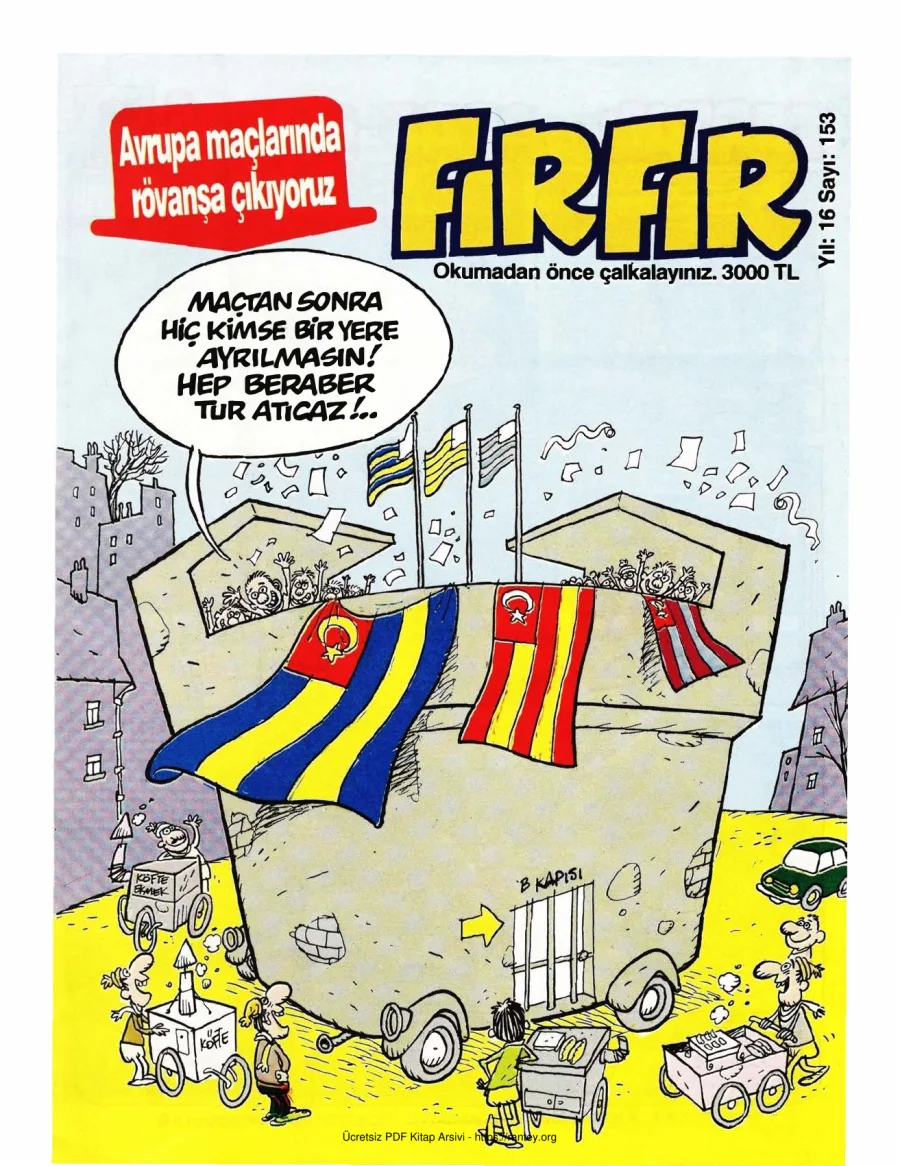 FırFır Sayı 153 kapak görseli