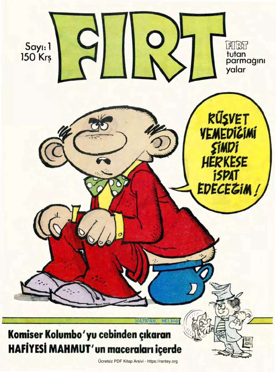 Fırt 1976 Sayı 001 kapak görseli