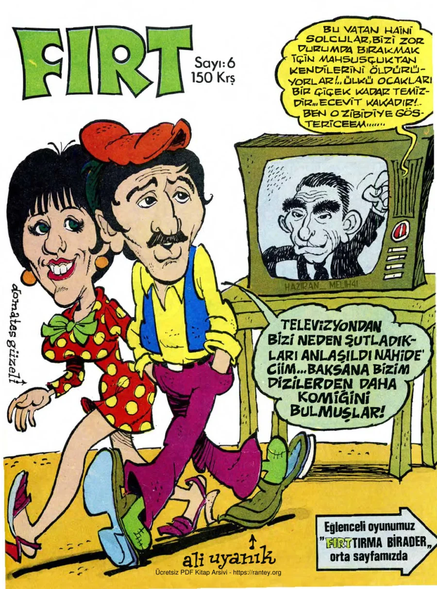 Fırt 1976 Sayı 006 kapak görseli