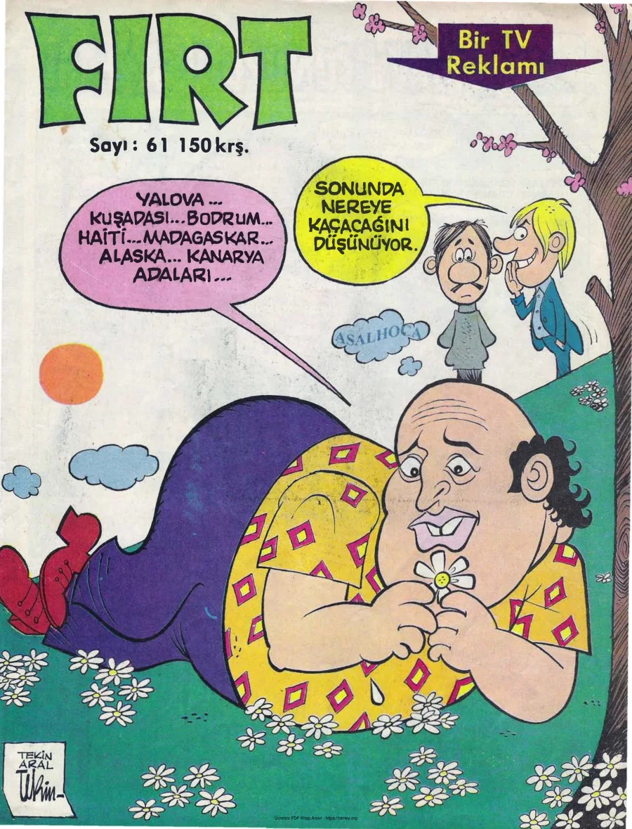 Fırt 1977 Sayı 061 kapak görseli