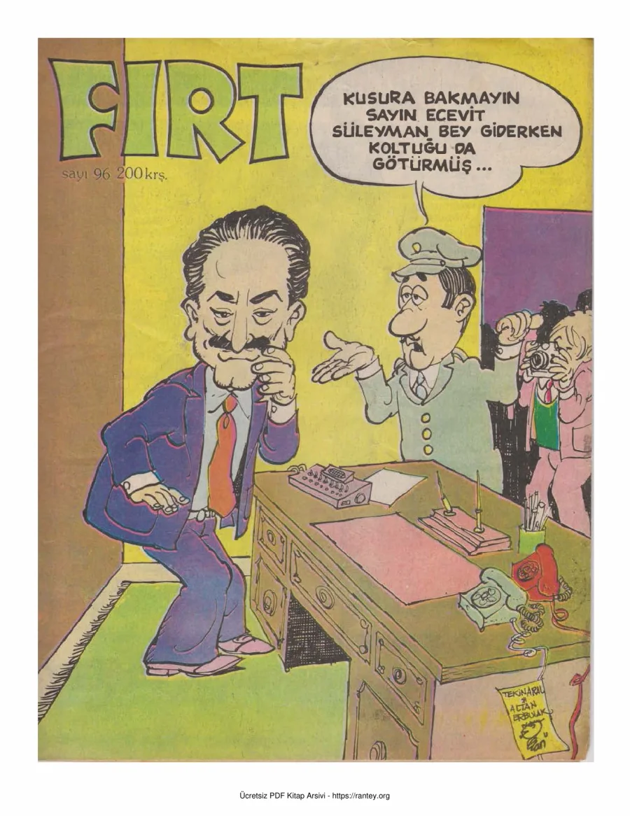 Fırt 1978 Sayı 096 kapak görseli