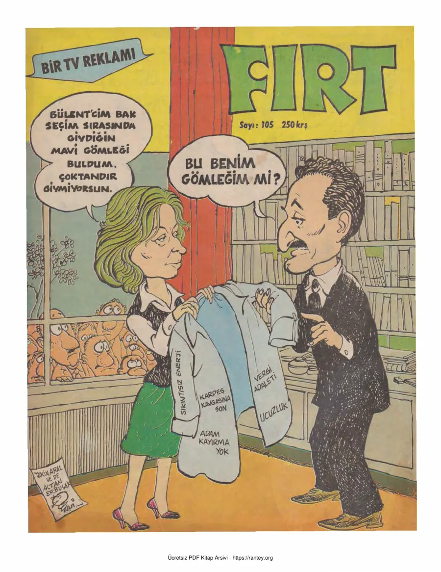 Fırt 1978 Sayı 105 kapak görseli