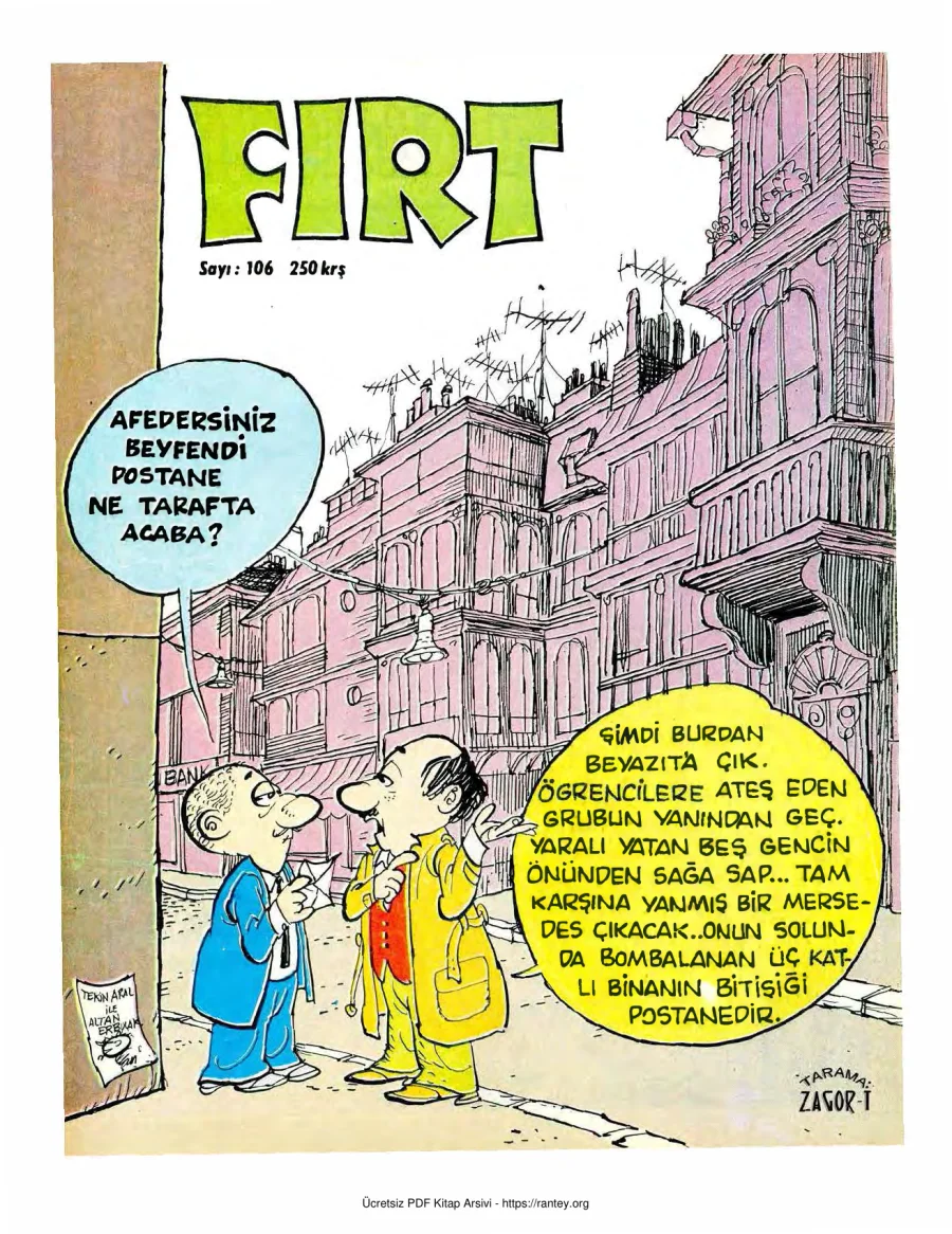 Fırt 1978 Sayı 106 kapak görseli