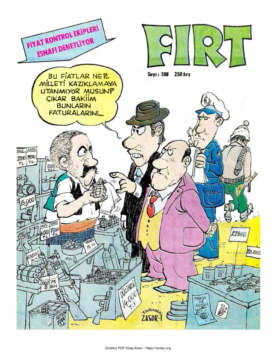 Fırt 1978 Sayı 108 kapak görseli