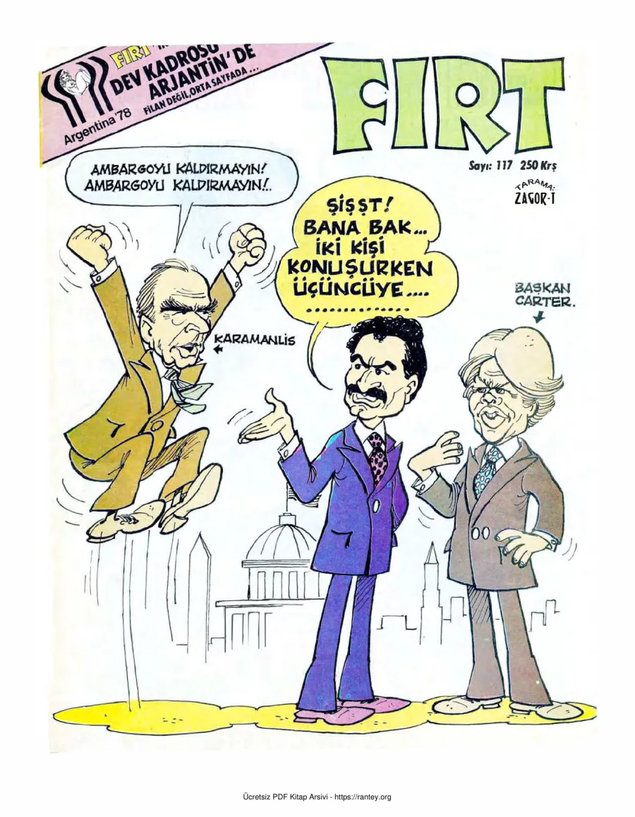 Fırt 1978 Sayı 117 kapak görseli