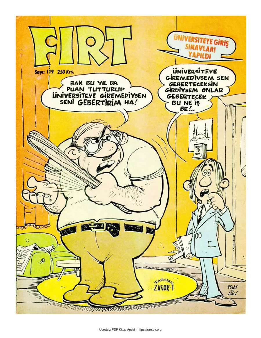 Fırt 1978 Sayı 119 kapak görseli