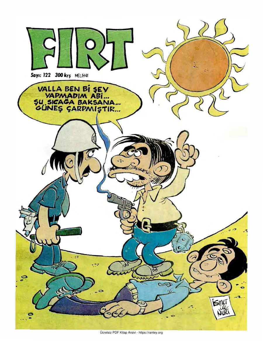 Fırt 1978 Sayı 122 kapak görseli