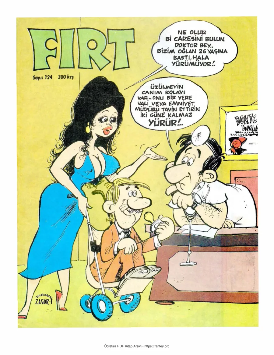 Fırt 1978 Sayı 124 kapak görseli