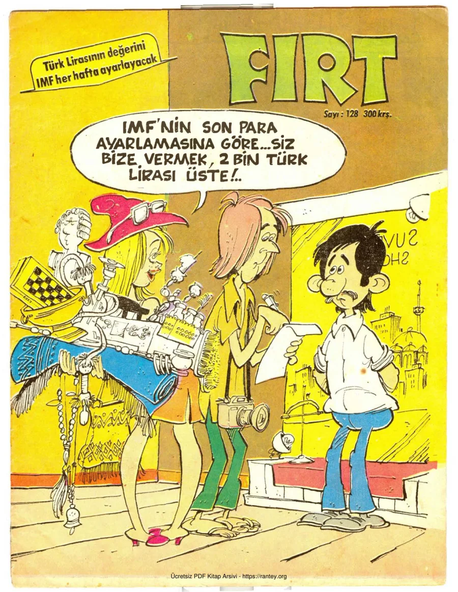 Fırt 1978 Sayı 128 kapak görseli