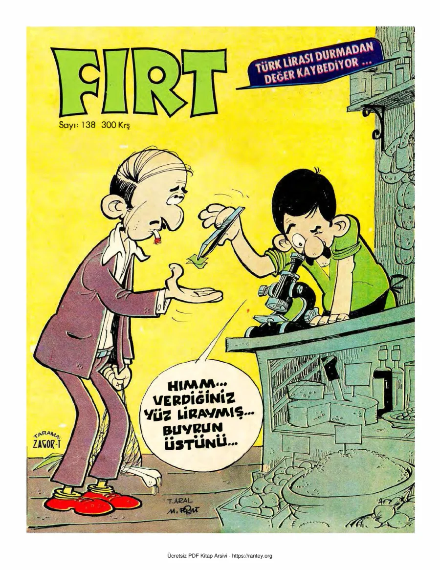 Fırt 1978 Sayı 138 kapak görseli