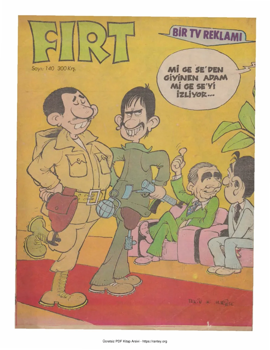 Fırt 1978 Sayı 140 kapak görseli