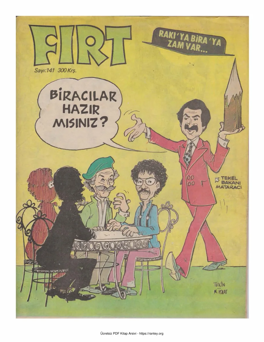 Fırt 1978 Sayı 141 kapak görseli
