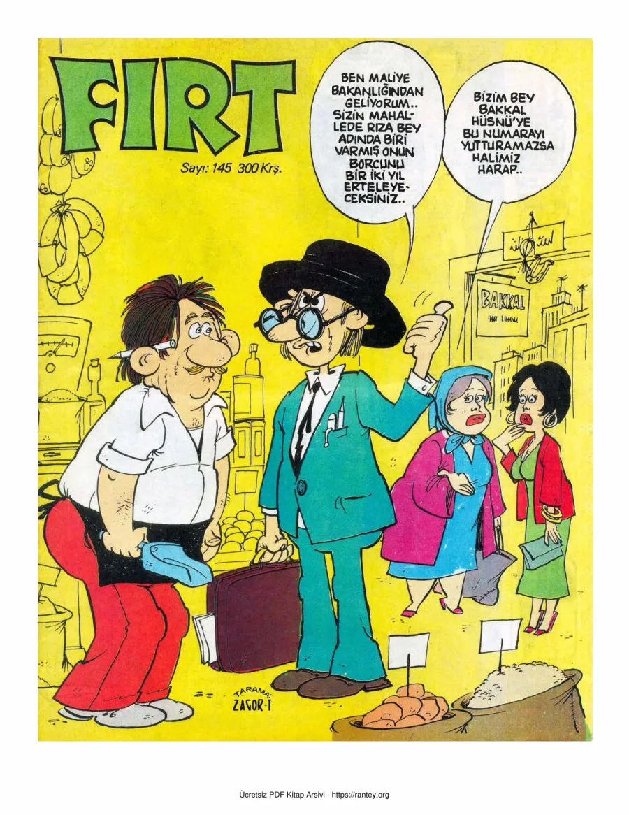 Fırt 1978 Sayı 145 kapak görseli