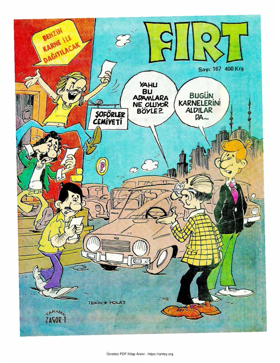 Fırt 1979 Sayı 167 kapak görseli
