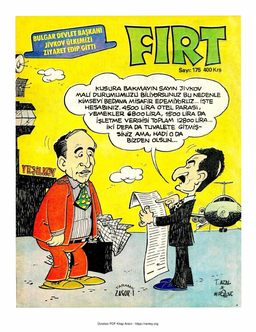 Fırt 1979 Sayı 175 kapak görseli