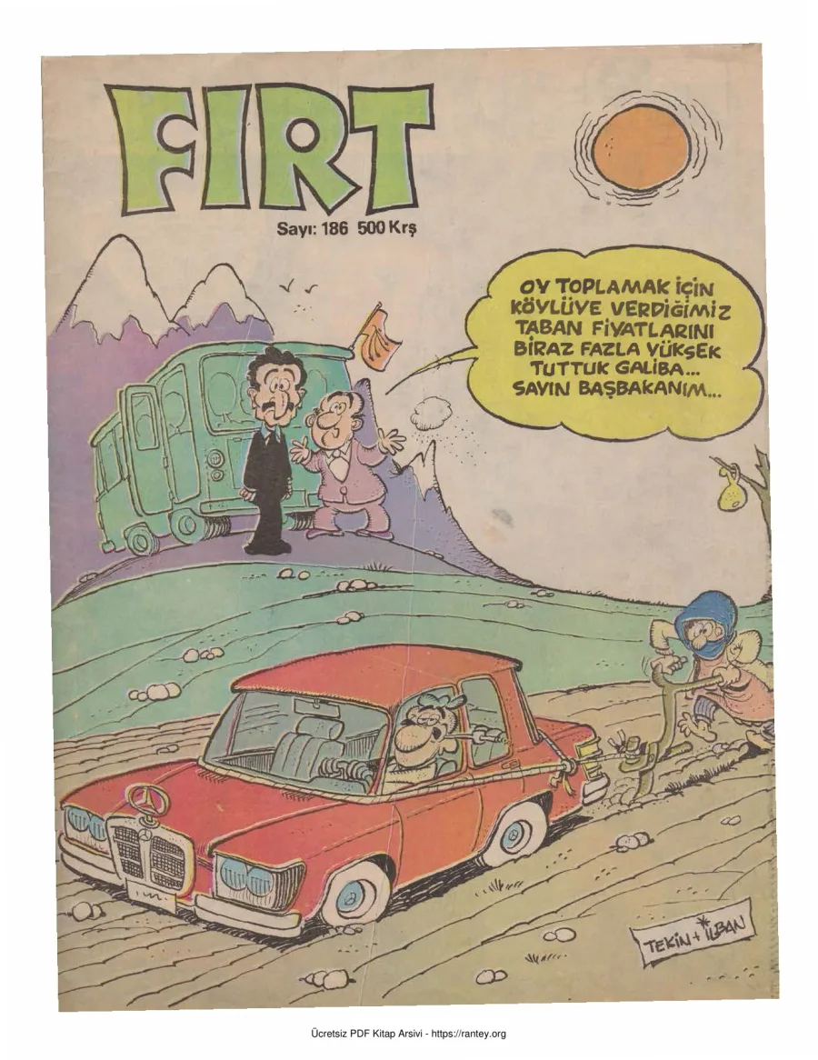 Fırt 1979 Sayı 186 kapak görseli