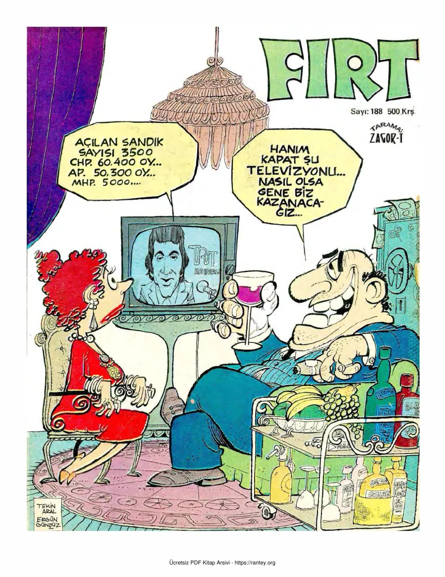 Fırt 1979 Sayı 188 kapak görseli
