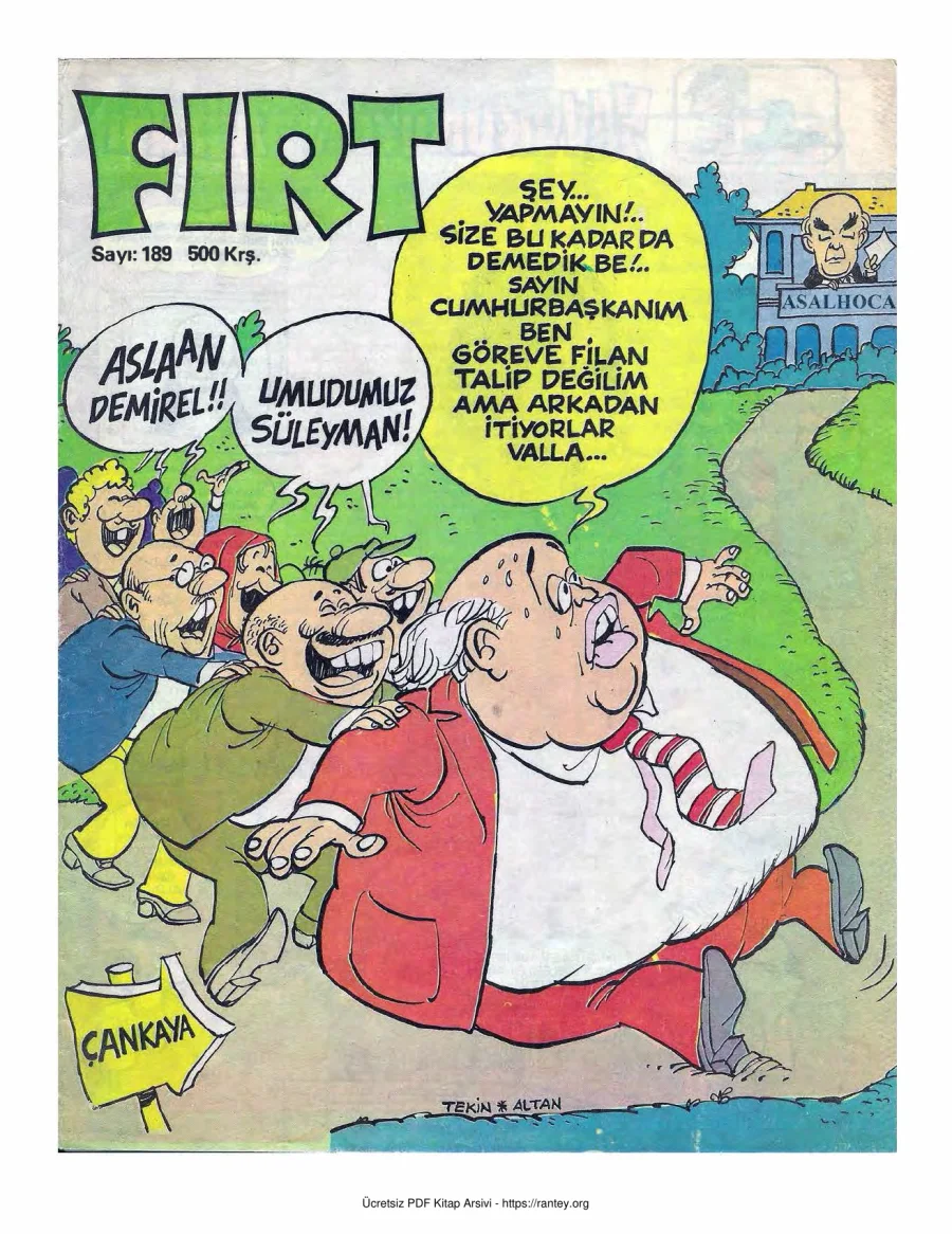 Fırt 1979 Sayı 189 kapak görseli